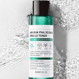 Nước hoa hồng trị mụn some by mi aha bha pha 30 days miracle toner