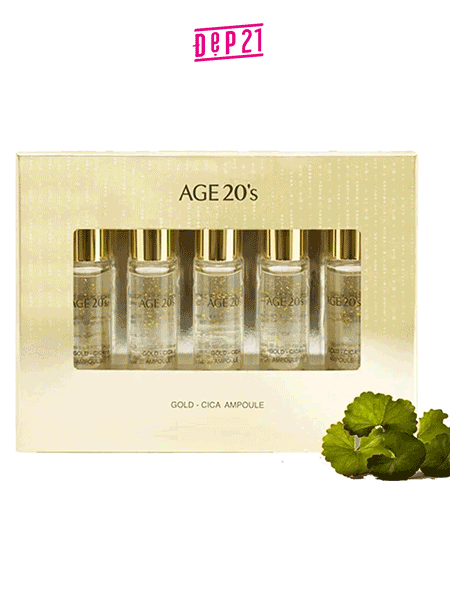 Tinh chat duong da age20s gold cica ampoule